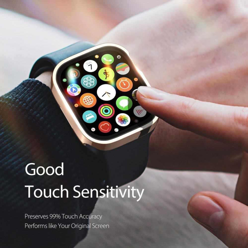 Funda Solid Shockproof Apple Watch 45mm Series 9 Rose Gold