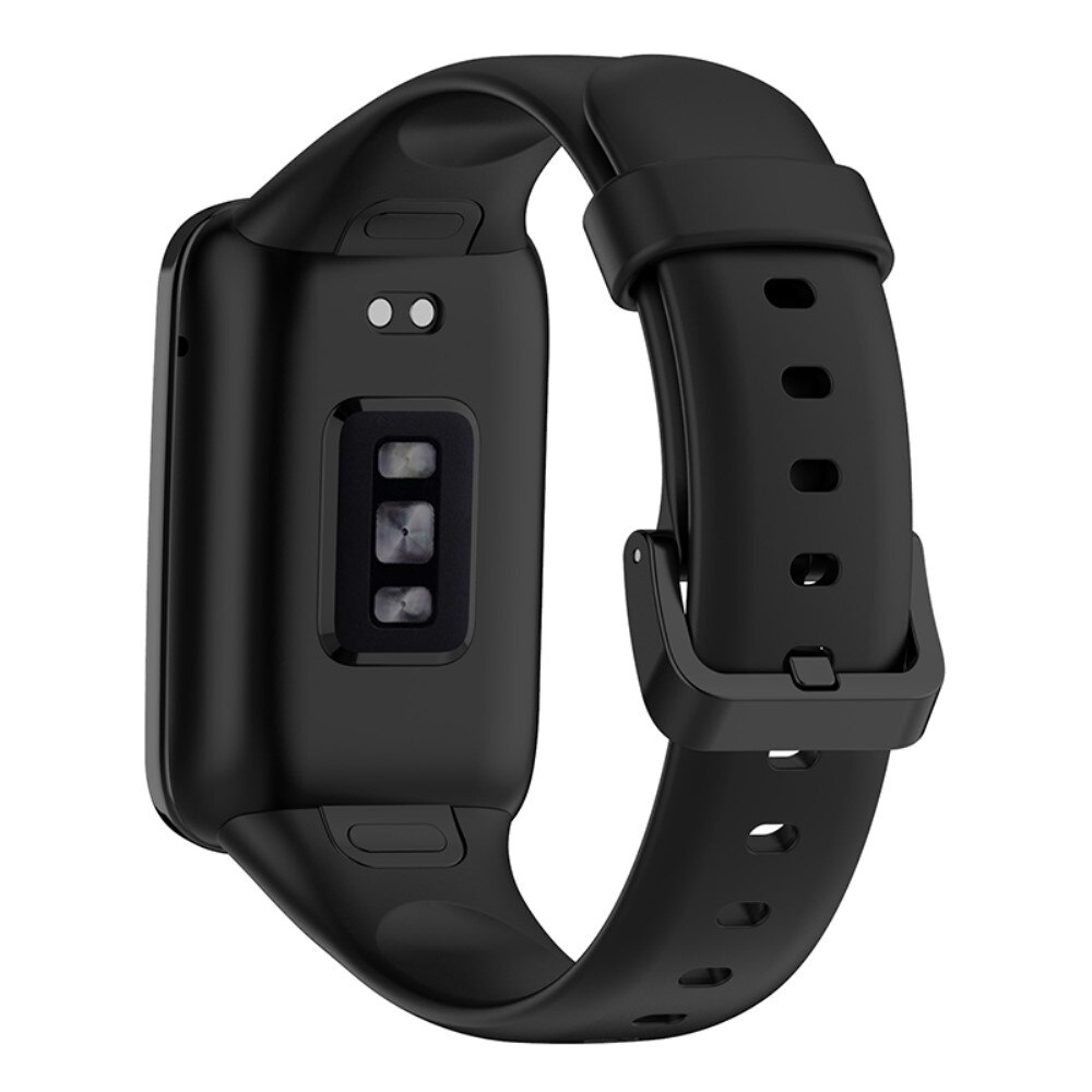 Correa de silicona para Xiaomi Mi Band 7 Pro, negro