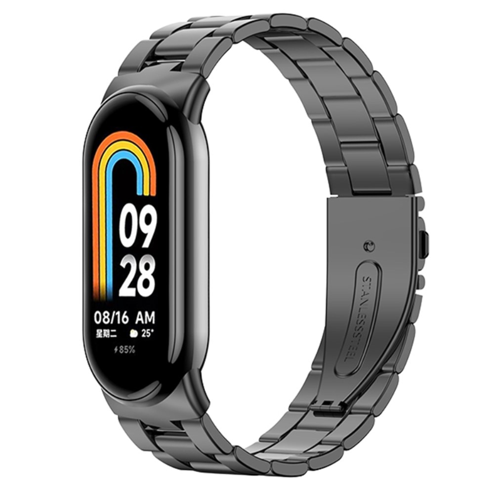 Correa de acero Xiaomi Smart Band 8 negro