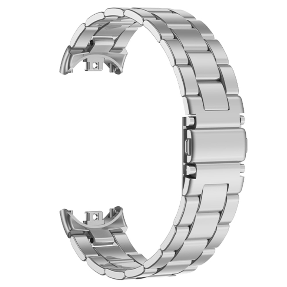 Correa de acero Xiaomi Smart Band 8 Plata