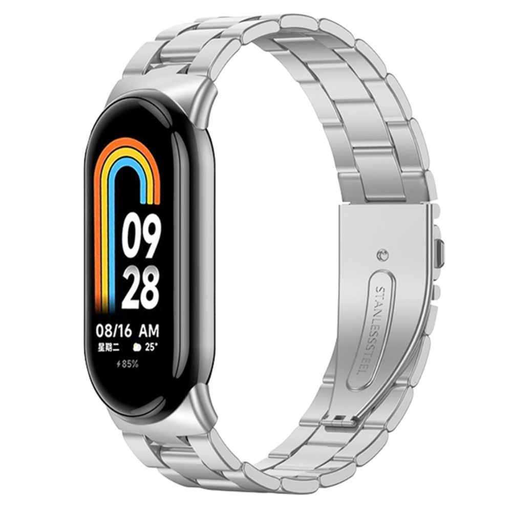 Correa milanesa Xiaomi Smart Band 8 (plata) 