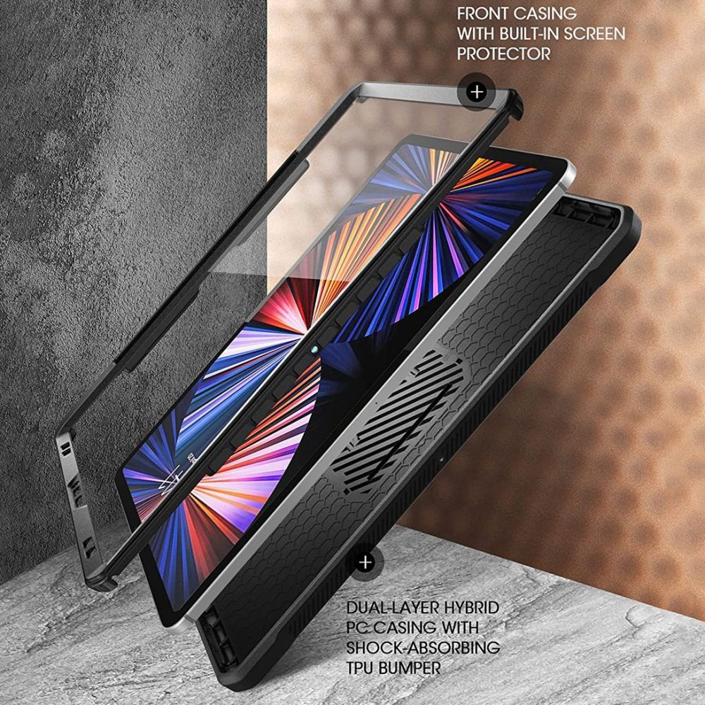 Funda Unicorn Beetle Pro iPad Pro 12.9 5th Gen (2021) Black