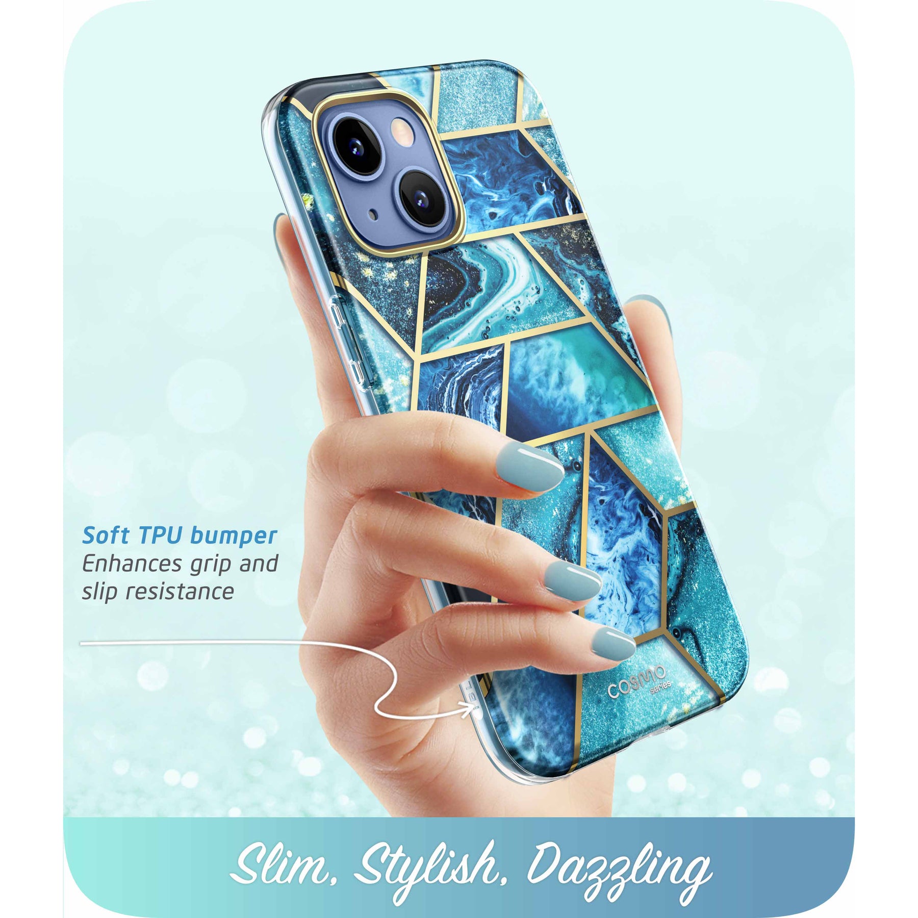 Cosmo Case iPhone 14 Ocean Blue