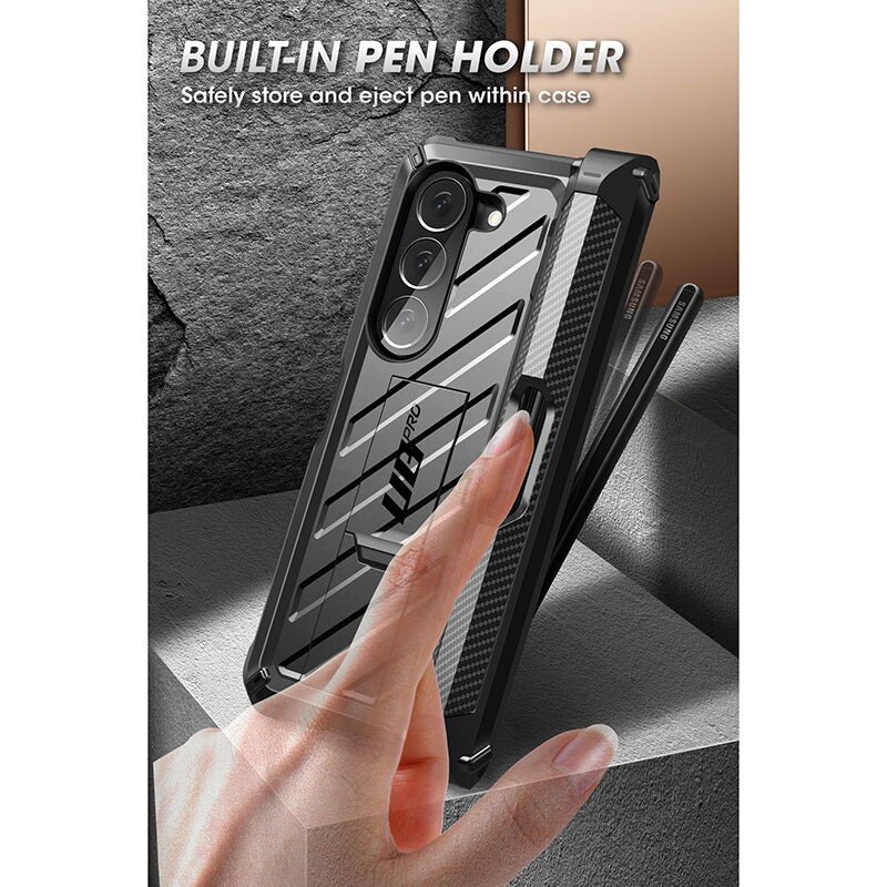 Funda Unicorn Beetle Pro Pen Samsung Galaxy Z Fold 5 negro