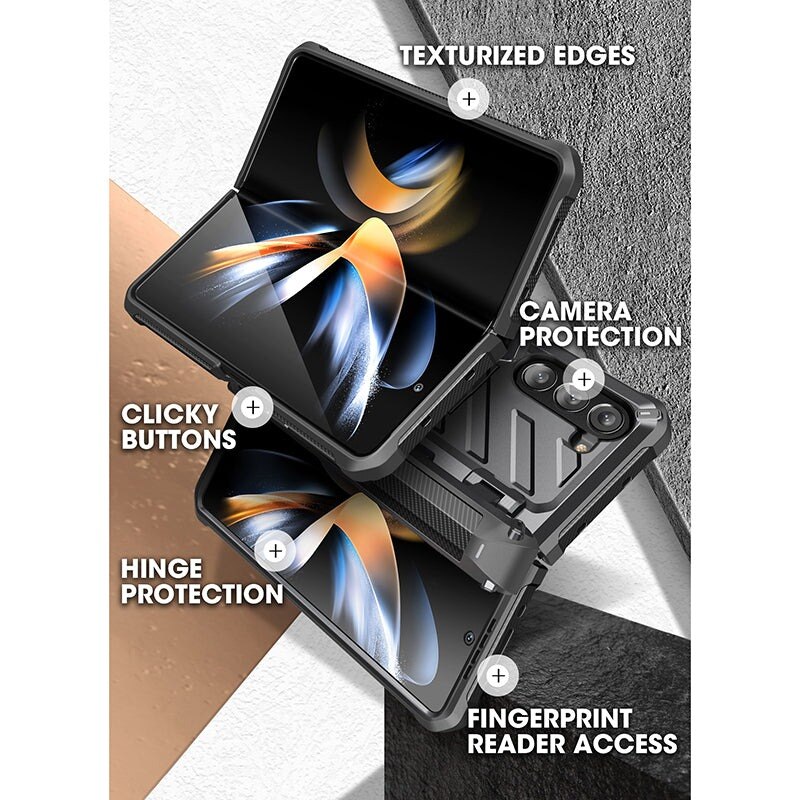 Funda Unicorn Beetle Pro Pen Samsung Galaxy Z Fold 5 negro