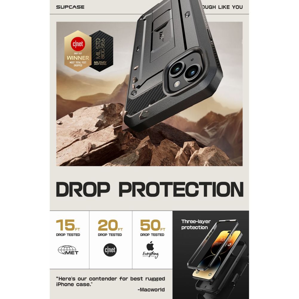 Unicorn Beetle Pro iPhone 15 Plus Black