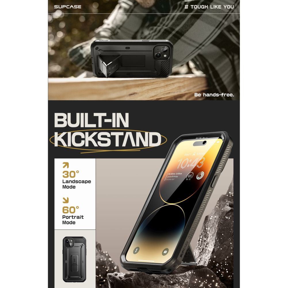 Unicorn Beetle Pro iPhone 15 Plus Black