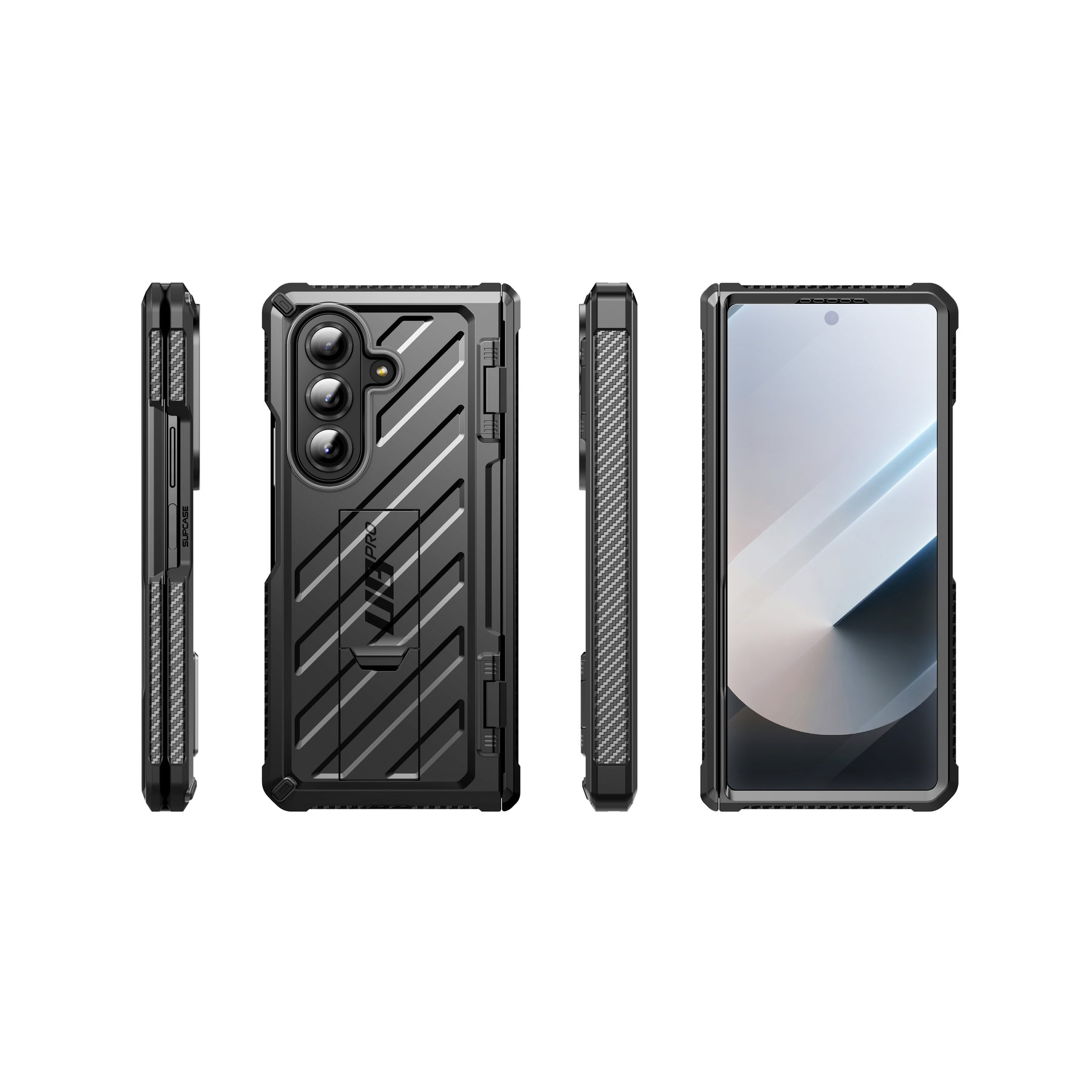 Funda Unicorn Beetle Pro Samsung Galaxy Z Fold 7 negro
