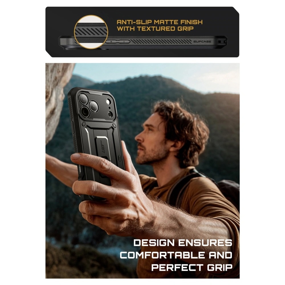 Unicorn Beetle Pro Case iPhone 17 Pro Black