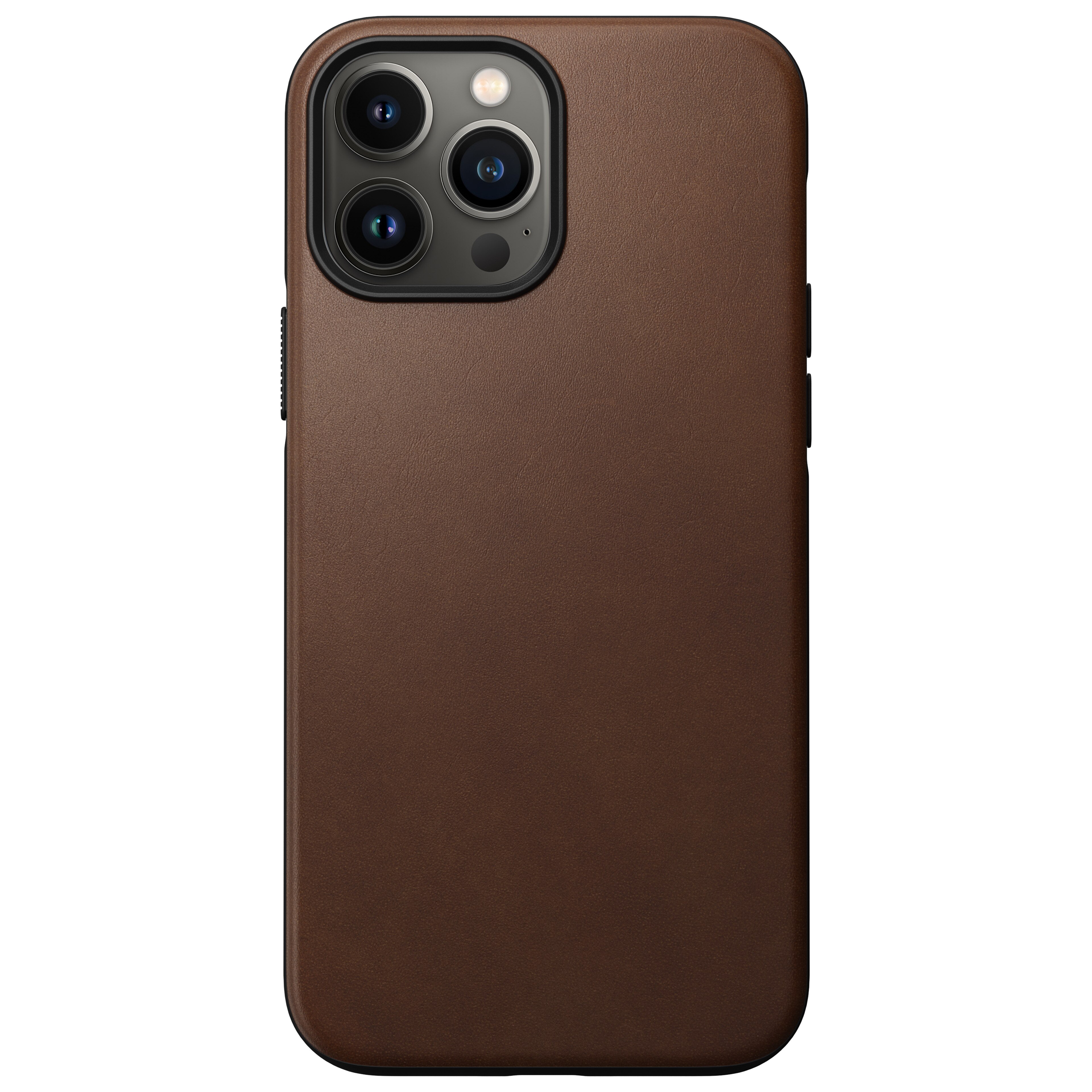 Funda Modern Case Horween Leather iPhone 13 Pro Max Rustic Brown
