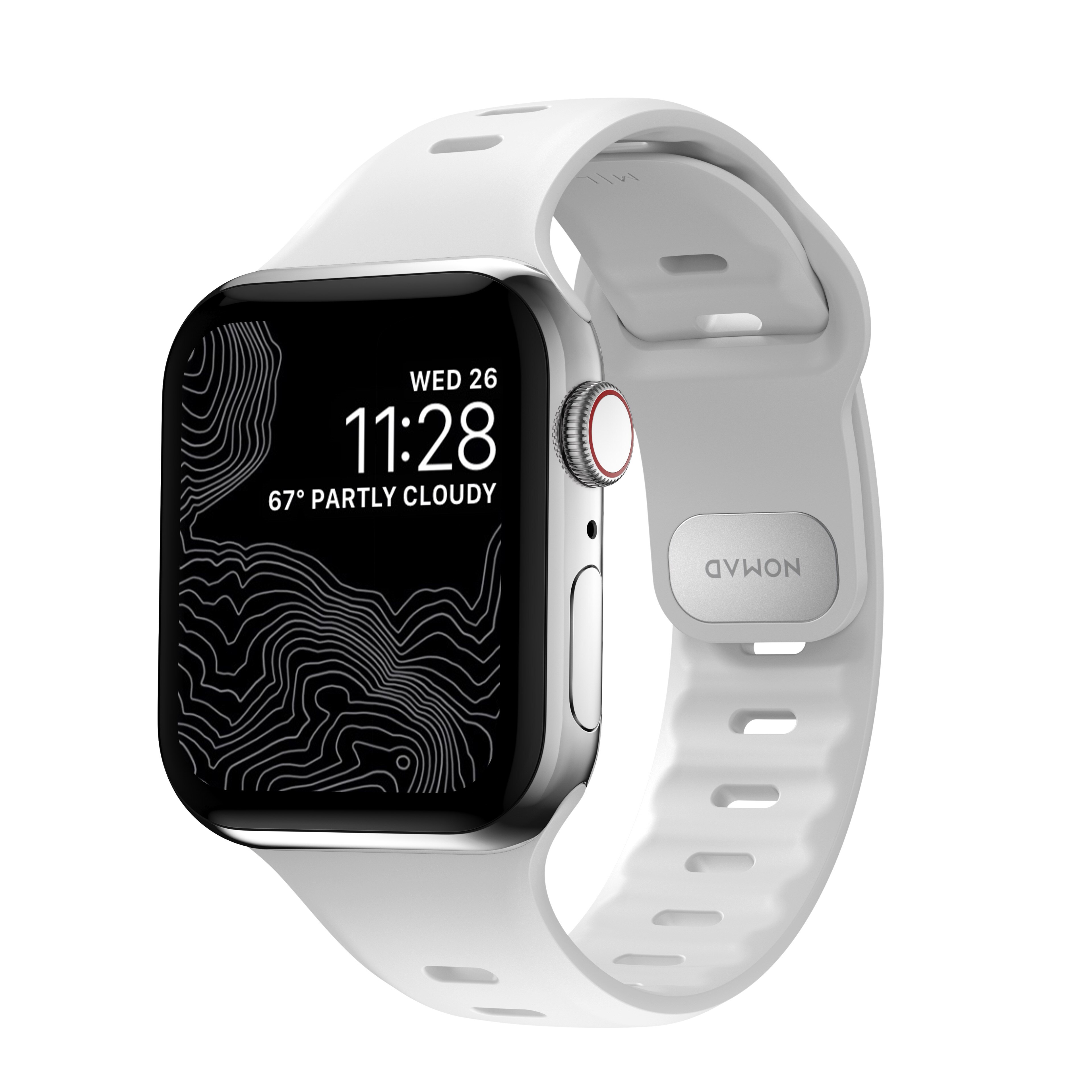 Sport Band Slim Apple Watch 42/44/45/49 mm White