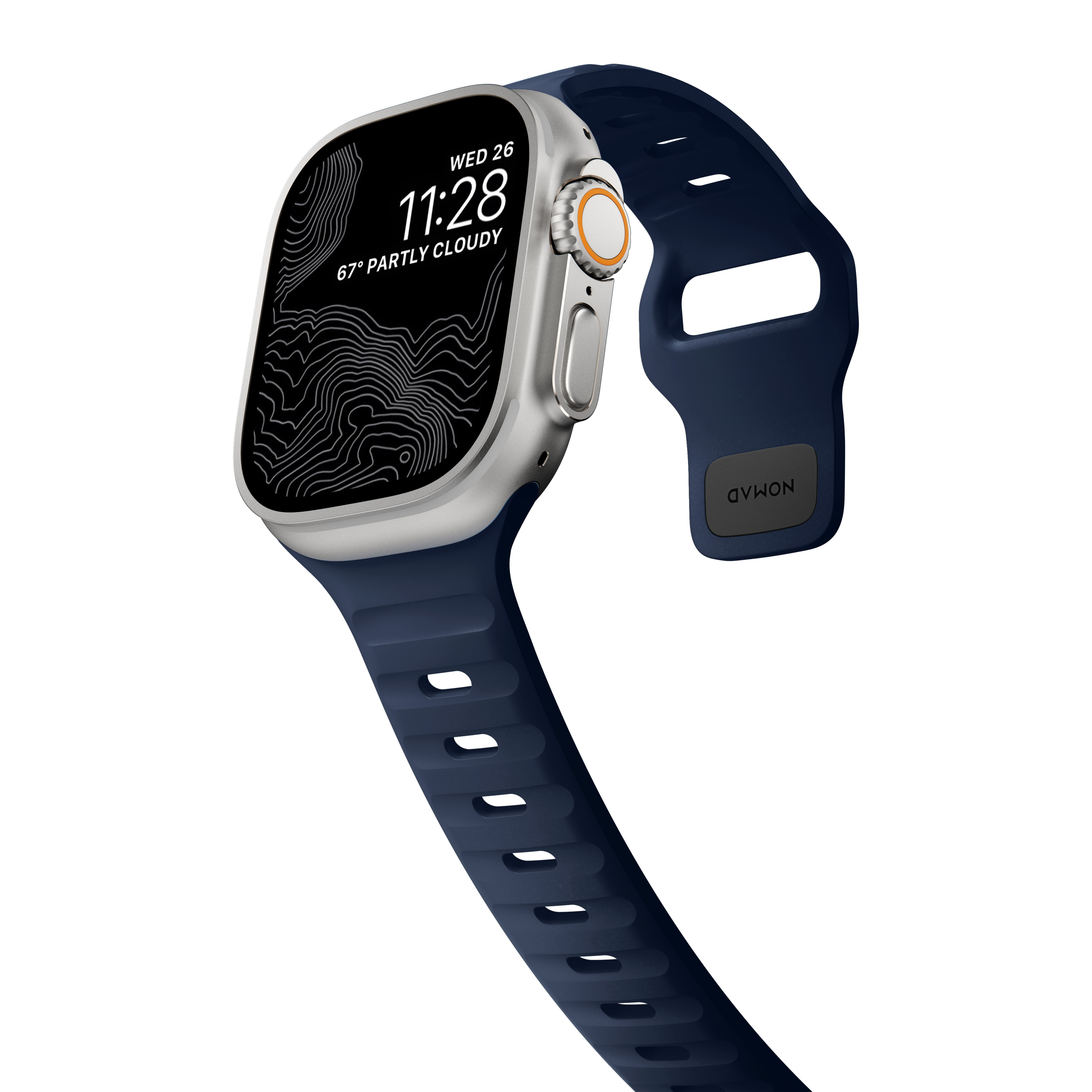 Sport Band Apple Watch 42/44/45/49 mm Atlantic Blue