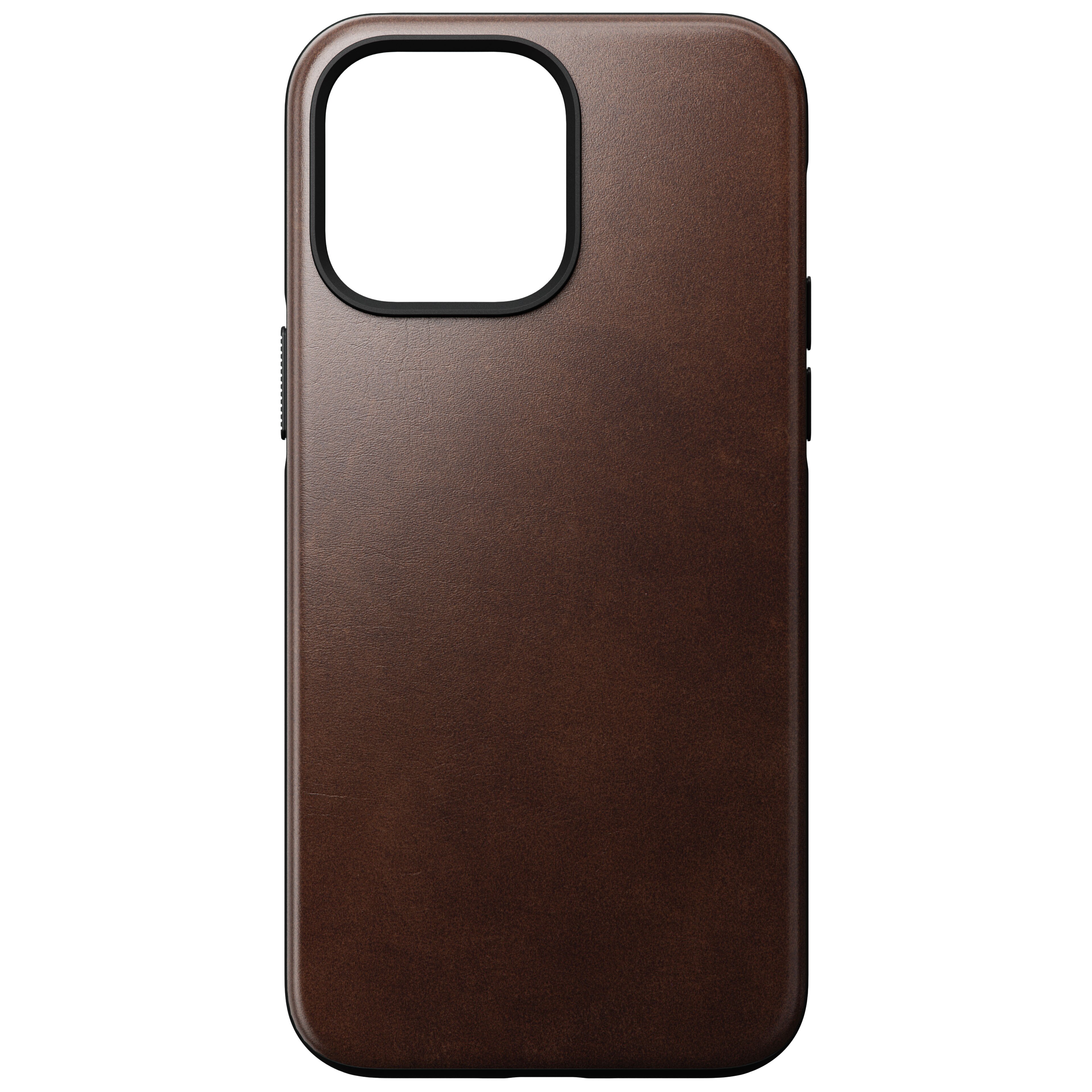 Funda Modern Leather iPhone 14 Pro Max Brown