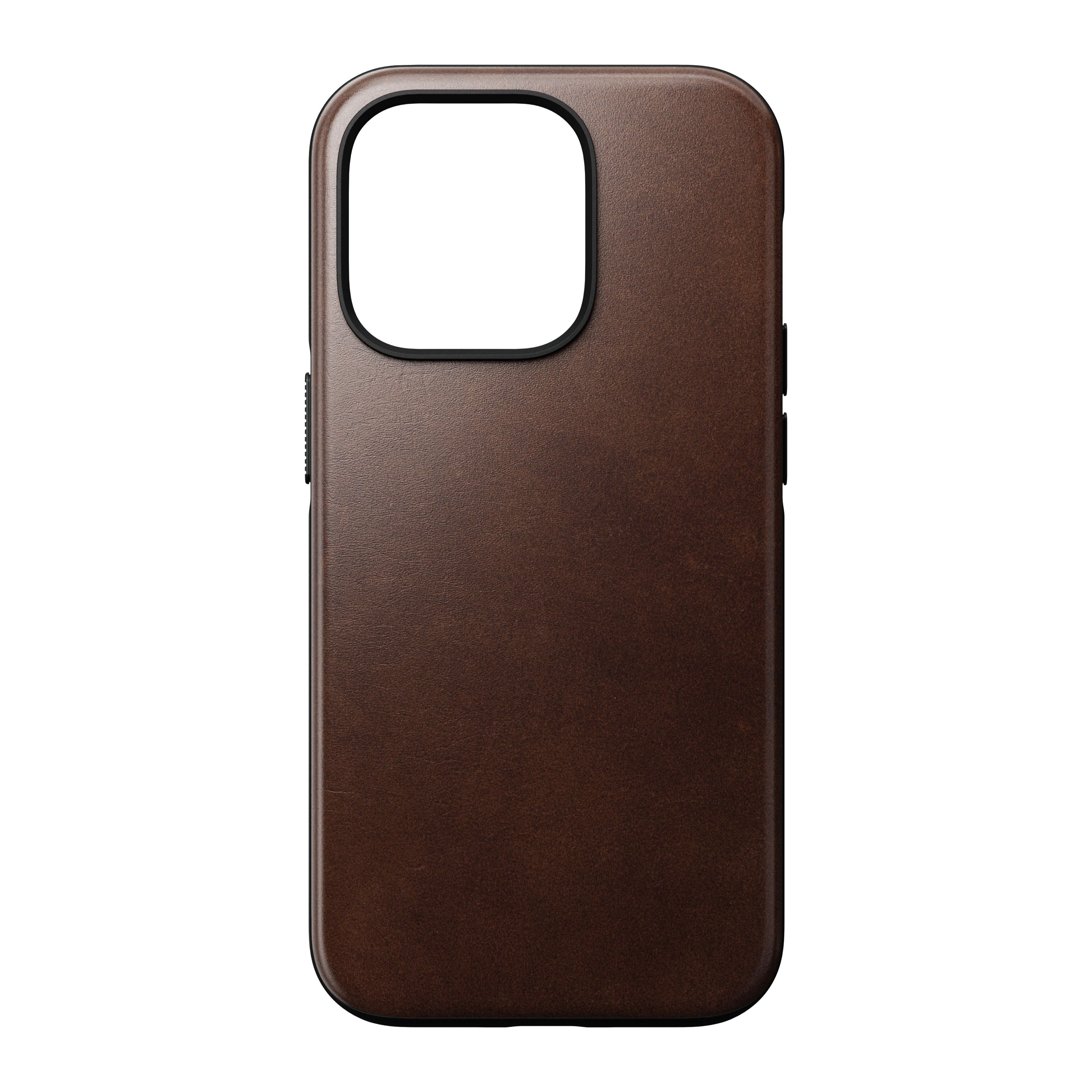 Funda Modern Leather iPhone 14 Pro Brown