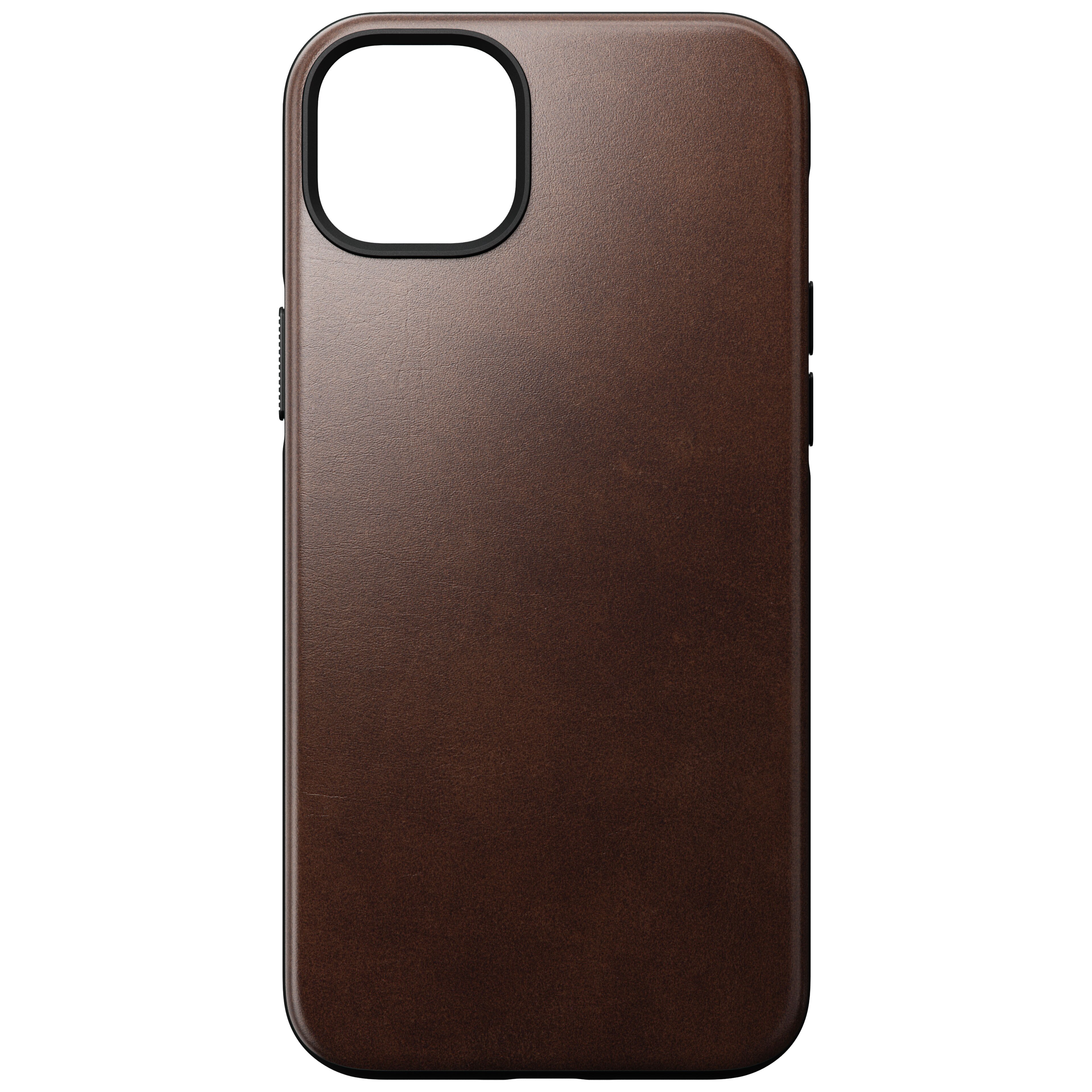 Funda Modern Leather iPhone 14 Plus Brown