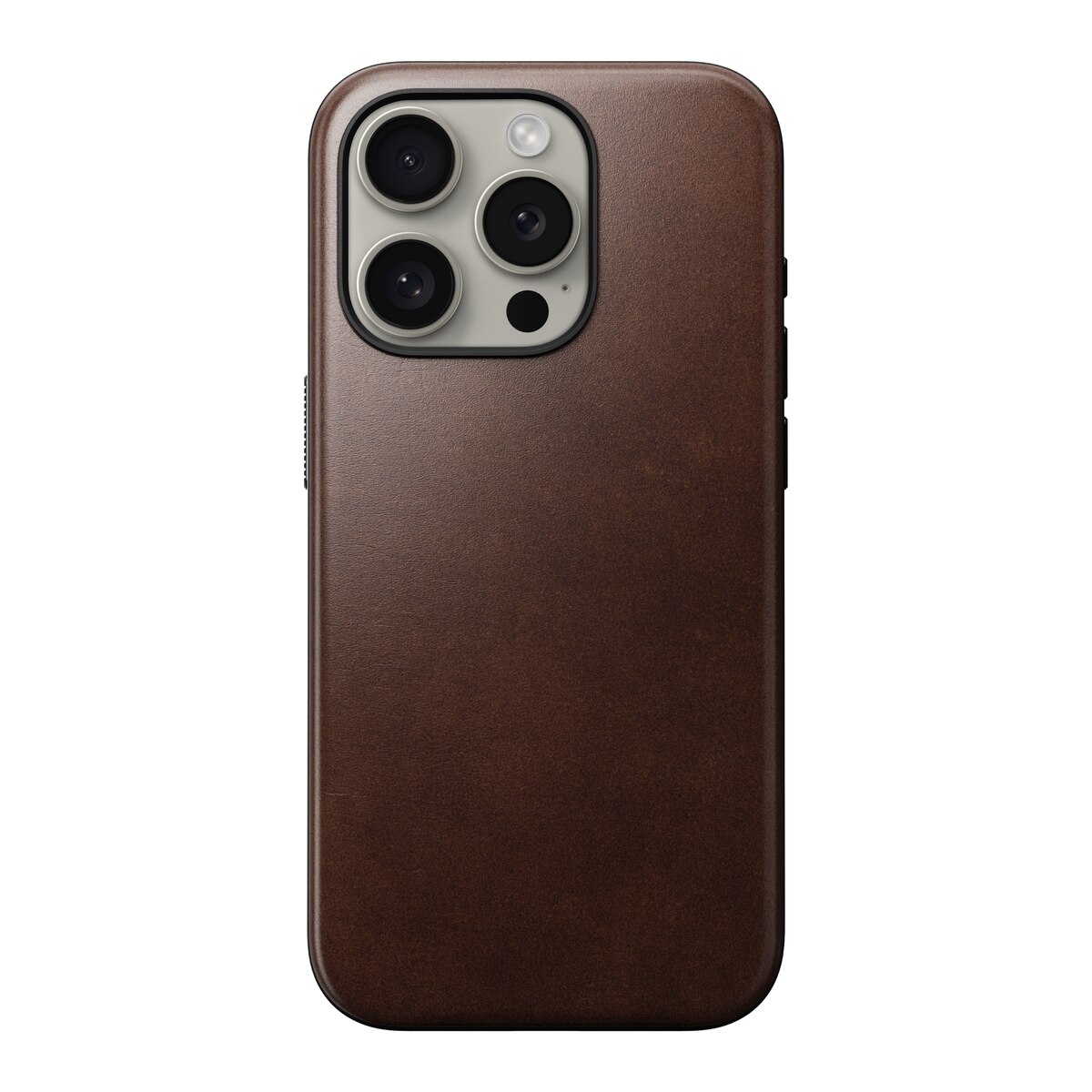 Funda Modern Case Horween Leather MagSafe iPhone 15 Pro Rustic Brown