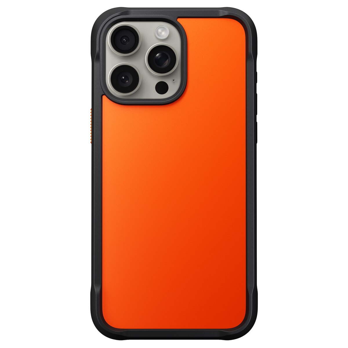 Funda Rugged Case MagSafe iPhone 15 Pro Max Ultra Orange