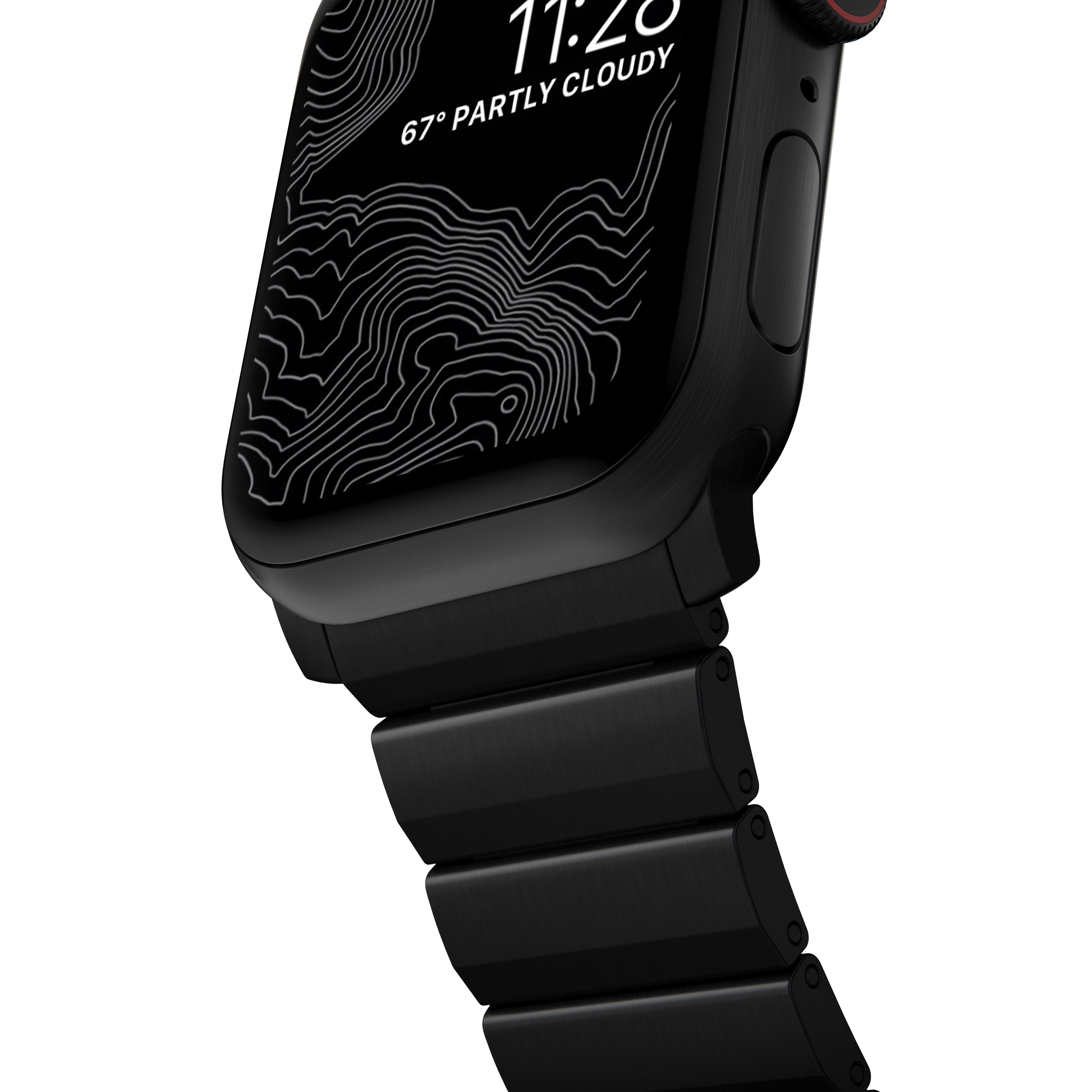 Titanium Band Apple Watch SE 3 44mm Black