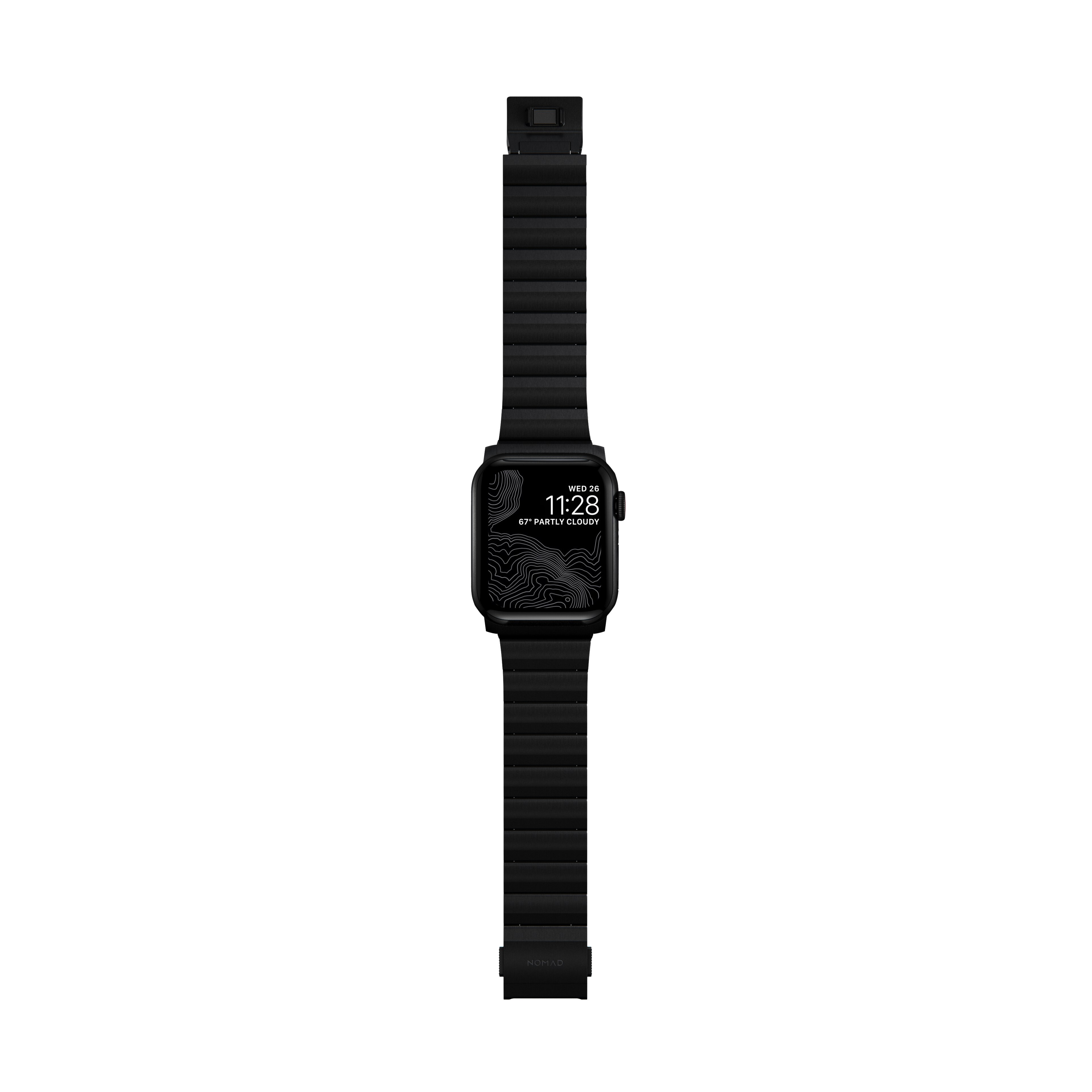 Titanium Band Apple Watch SE 3 44mm Black