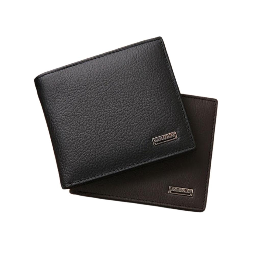 Cartera Leather Wallet Marrón