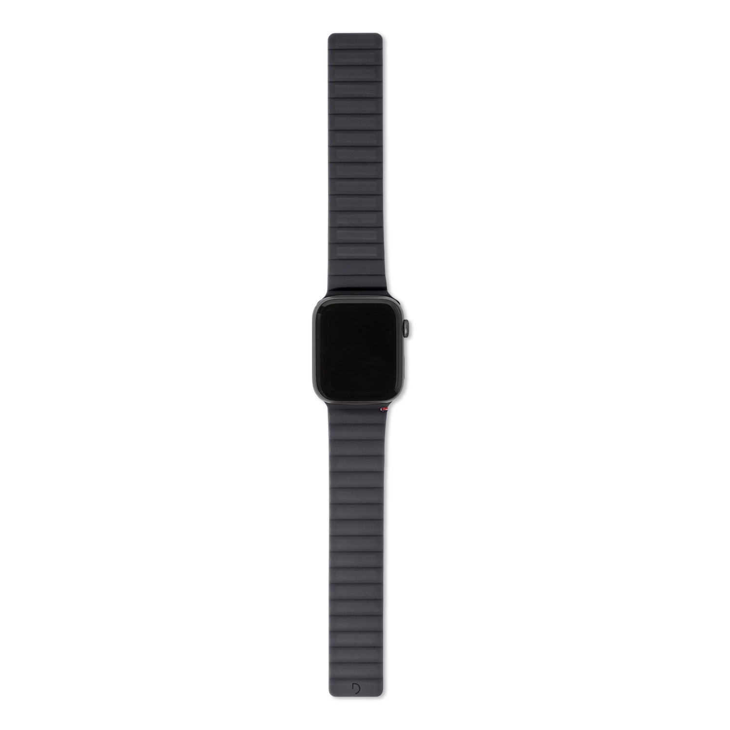 Silicone Magnetic Traction Strap Lite Apple Watch 44mm Charcoal