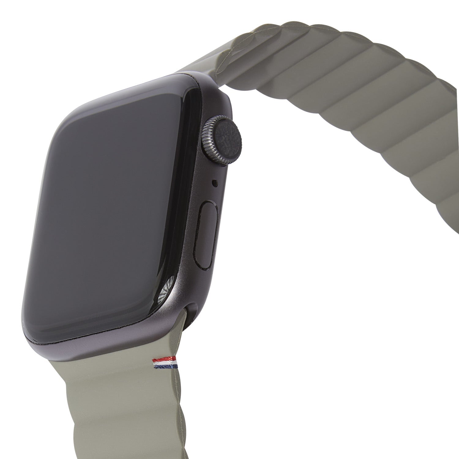 Silicone Magnetic Traction Strap Lite Apple Watch 45mm Series 8 Olive