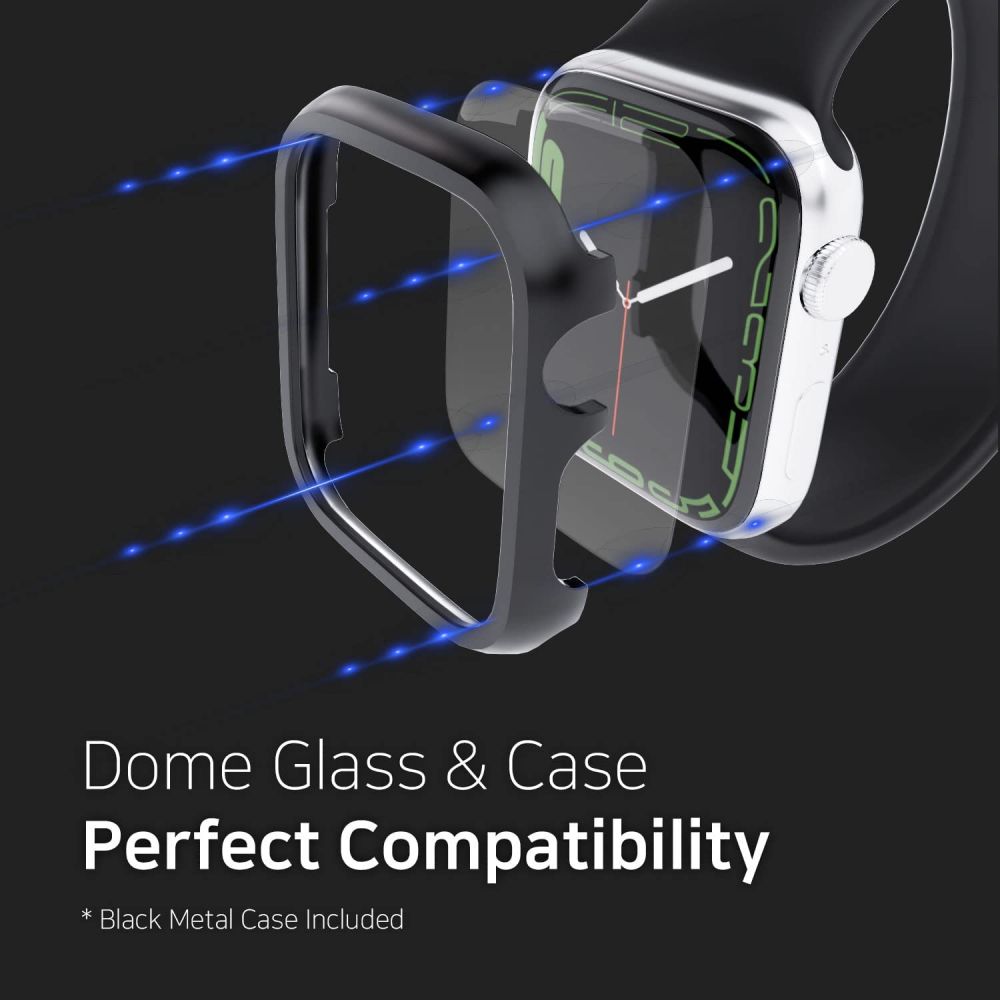 Dome Glass Screen Protector (2 piezas) Apple Watch 45 mm