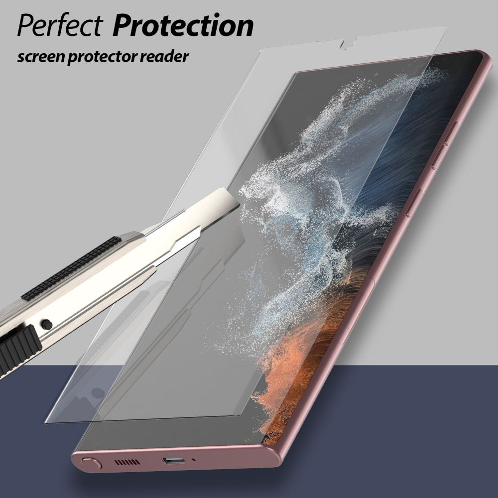 Dome Glass Screen Protector (2 piezas) Samsung Galaxy S22 Ultra
