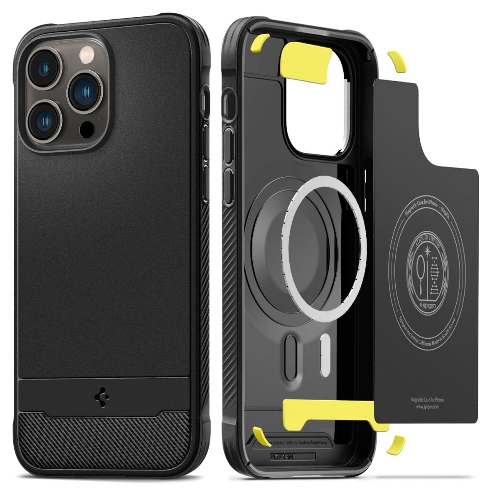 Funda Rugged Armor Mag iPhone 14 Pro Max Black