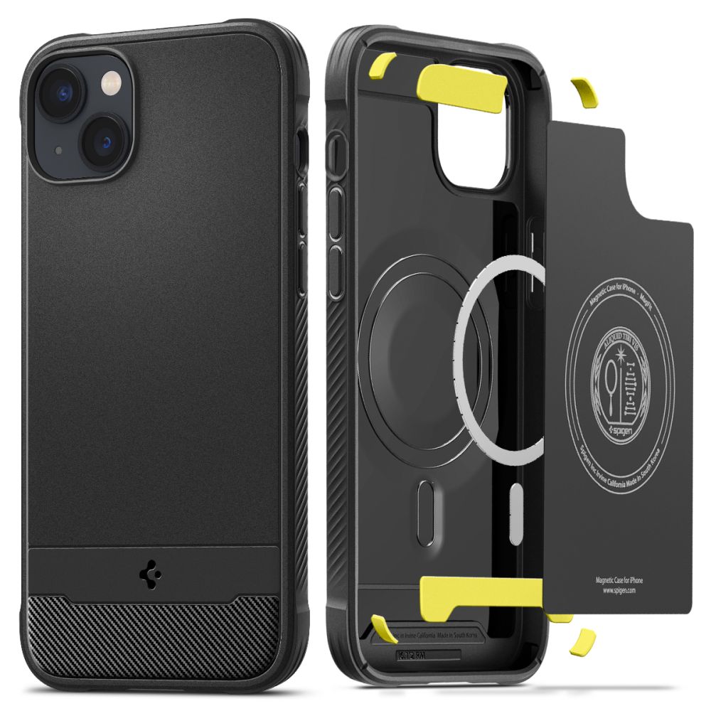 Funda Rugged Armor Mag iPhone 14 Black