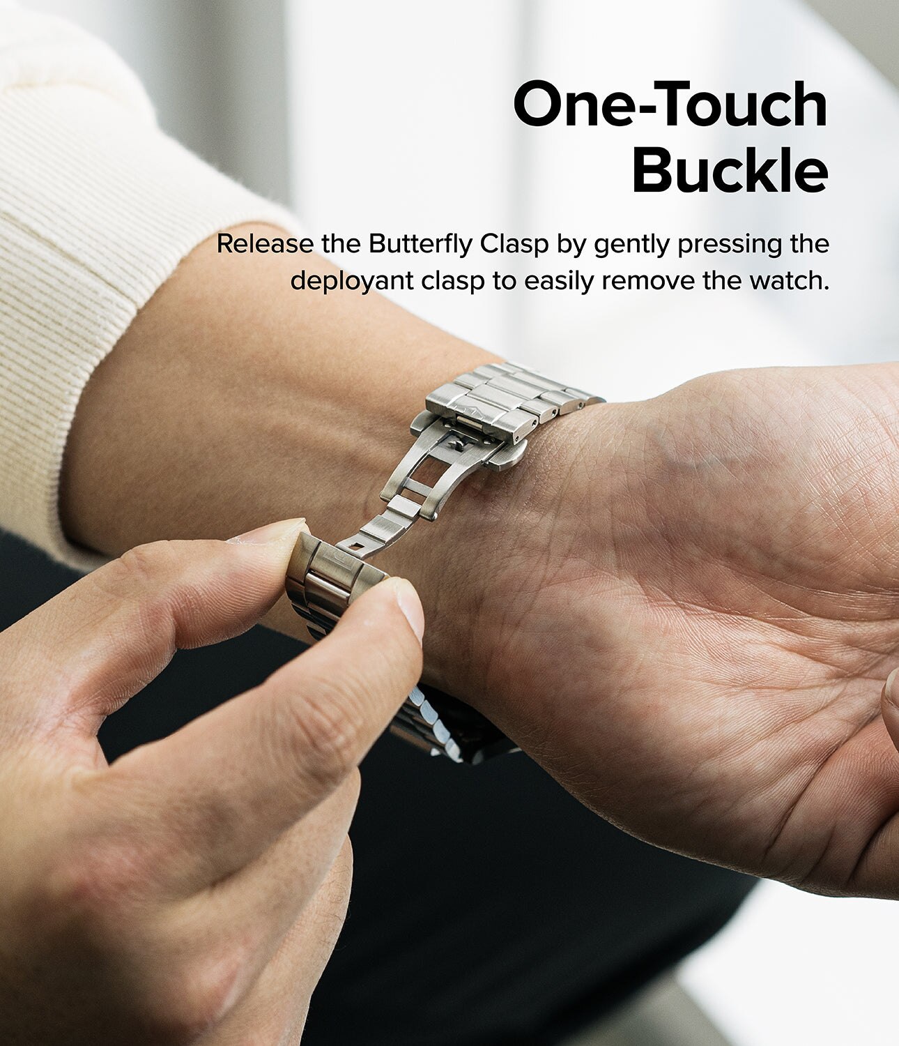 Metal One Correa Samsung Galaxy Watch 5 40mm Plata