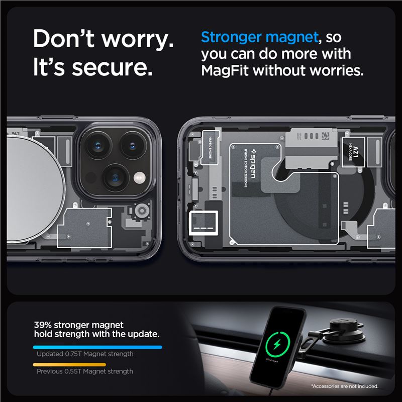 Funda Ultra Hybrid MagSafe iPhone 15 Pro Max Zero One