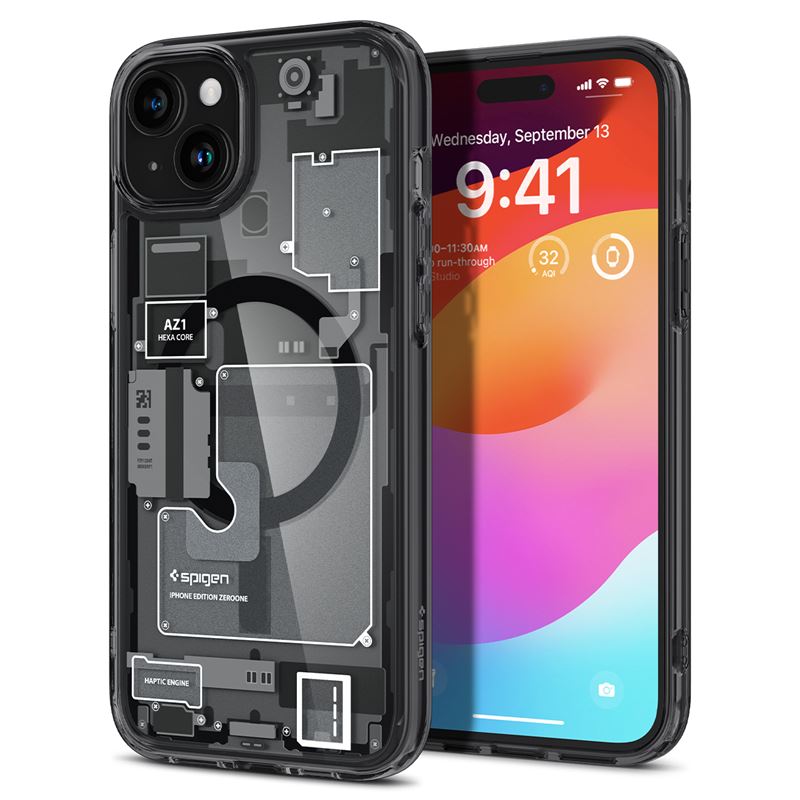 Spigen Funda Ultra Hybrid Compatible con iPhone 15 Pro MAX - Transparente :  : Electrónica