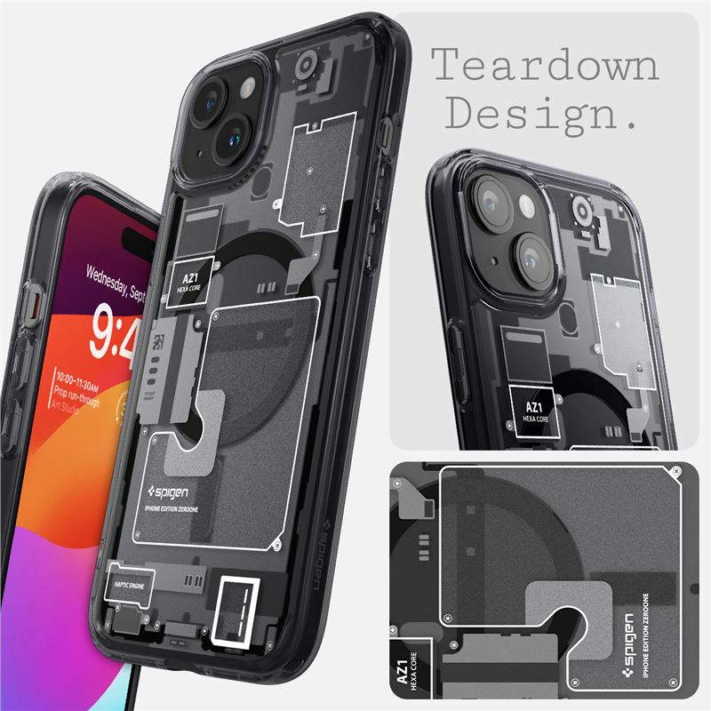 Funda Para iPhone 15 Pro Max Spigen Ultra Hybrid Zero One