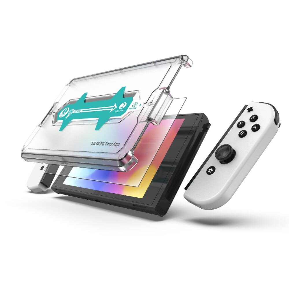 OTG+ Tempered Glass (2 piezas) Nintendo Switch OLED