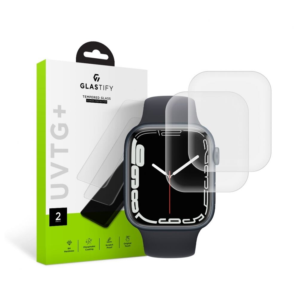 UV Tempered Glass (2 piezas) Apple Watch 45mm Series 9