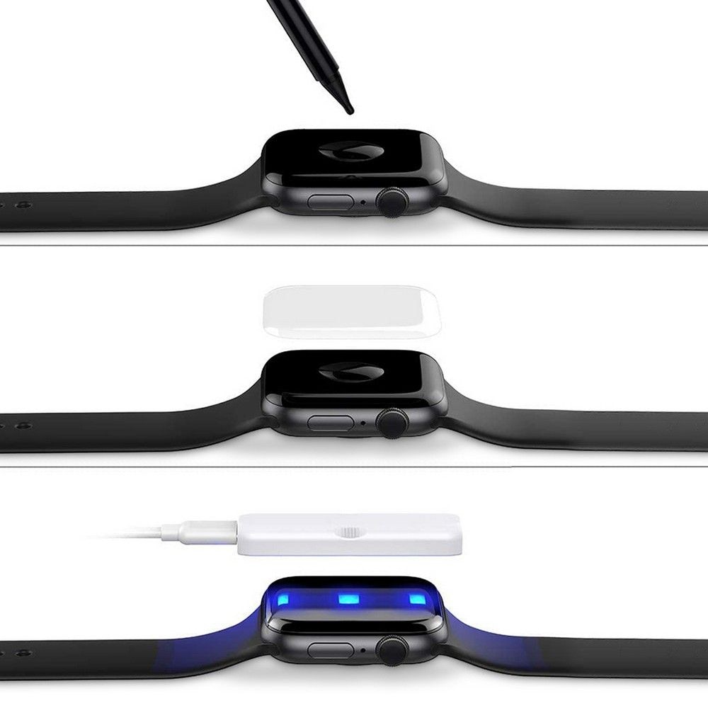 UV Tempered Glass (2 piezas) Apple Watch 45mm Series 9