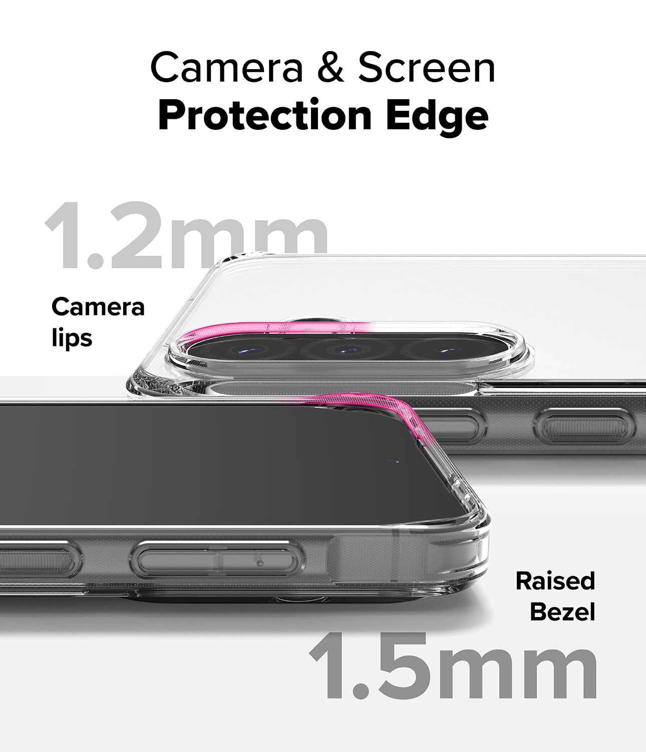 Funda Fusion Samsung Galaxy A56 Clear