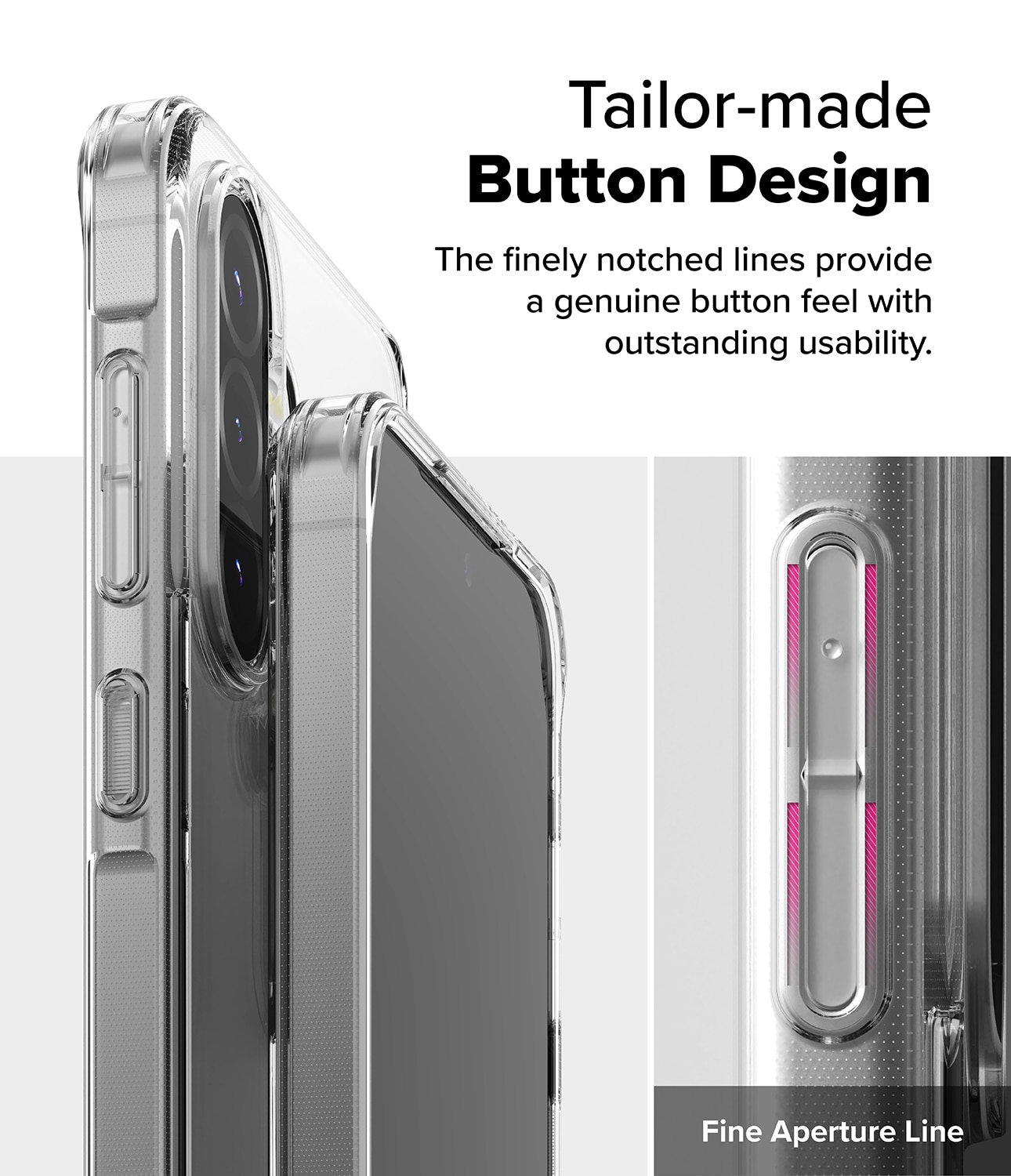 Funda Fusion Samsung Galaxy A56 Clear