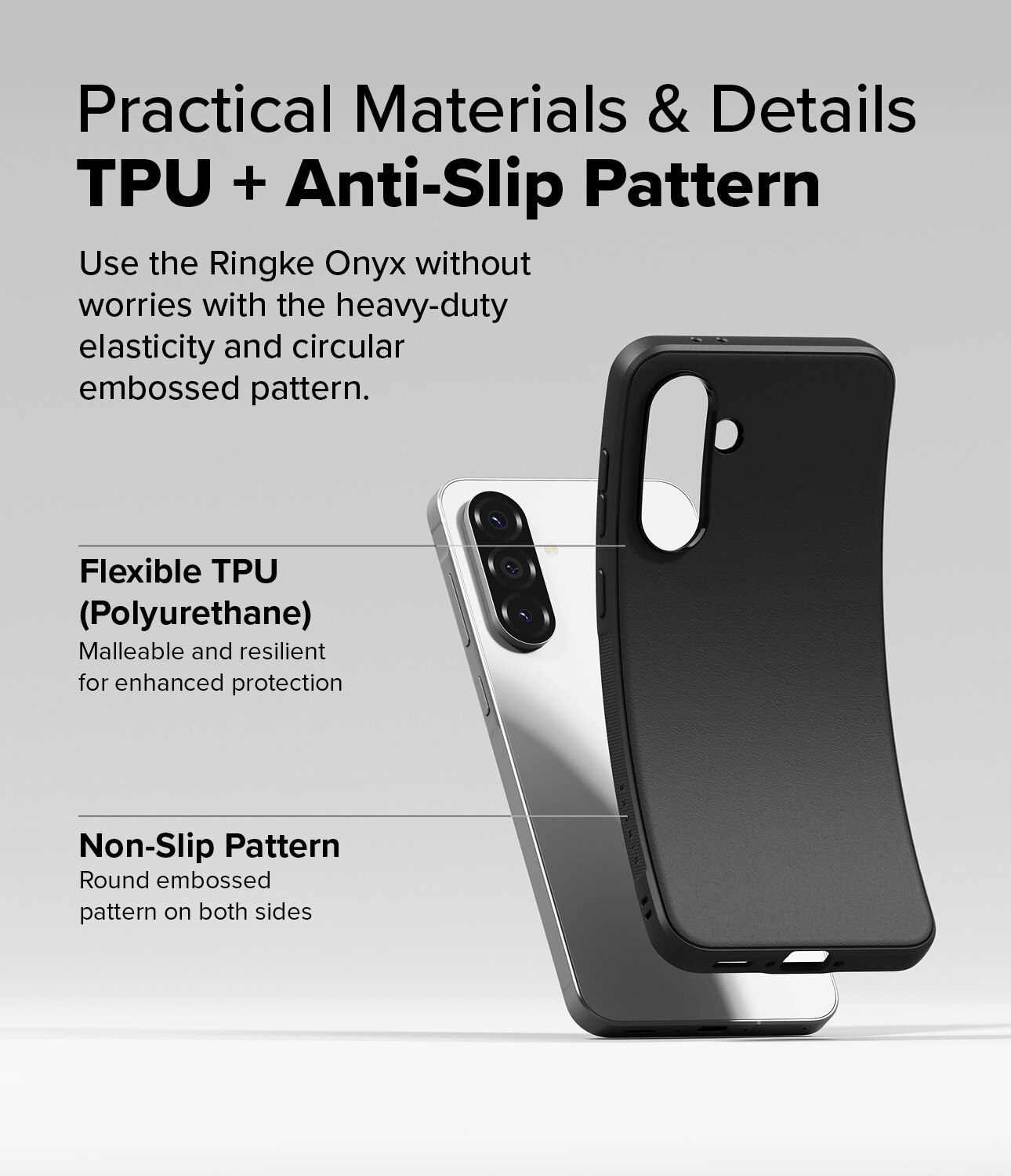 Funda Onyx Samsung Galaxy A56 Black