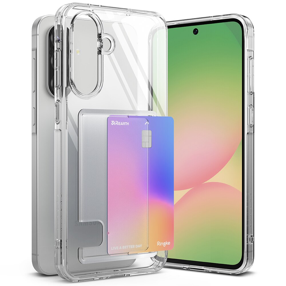 Funda Fusion Card Samsung Galaxy A56 transparente