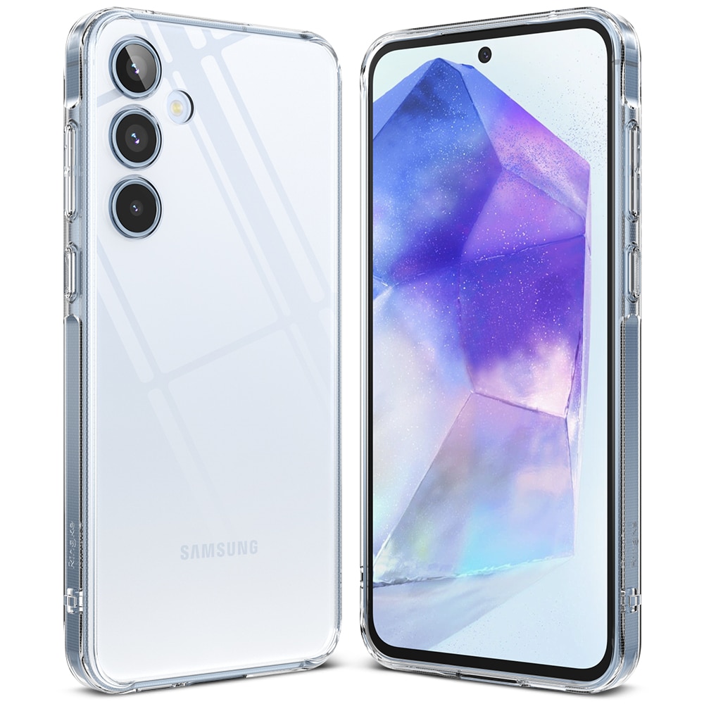 Funda Fusion Samsung Galaxy A55 Transparente