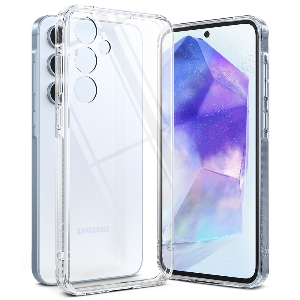 Funda Fusion Samsung Galaxy A55 Transparente