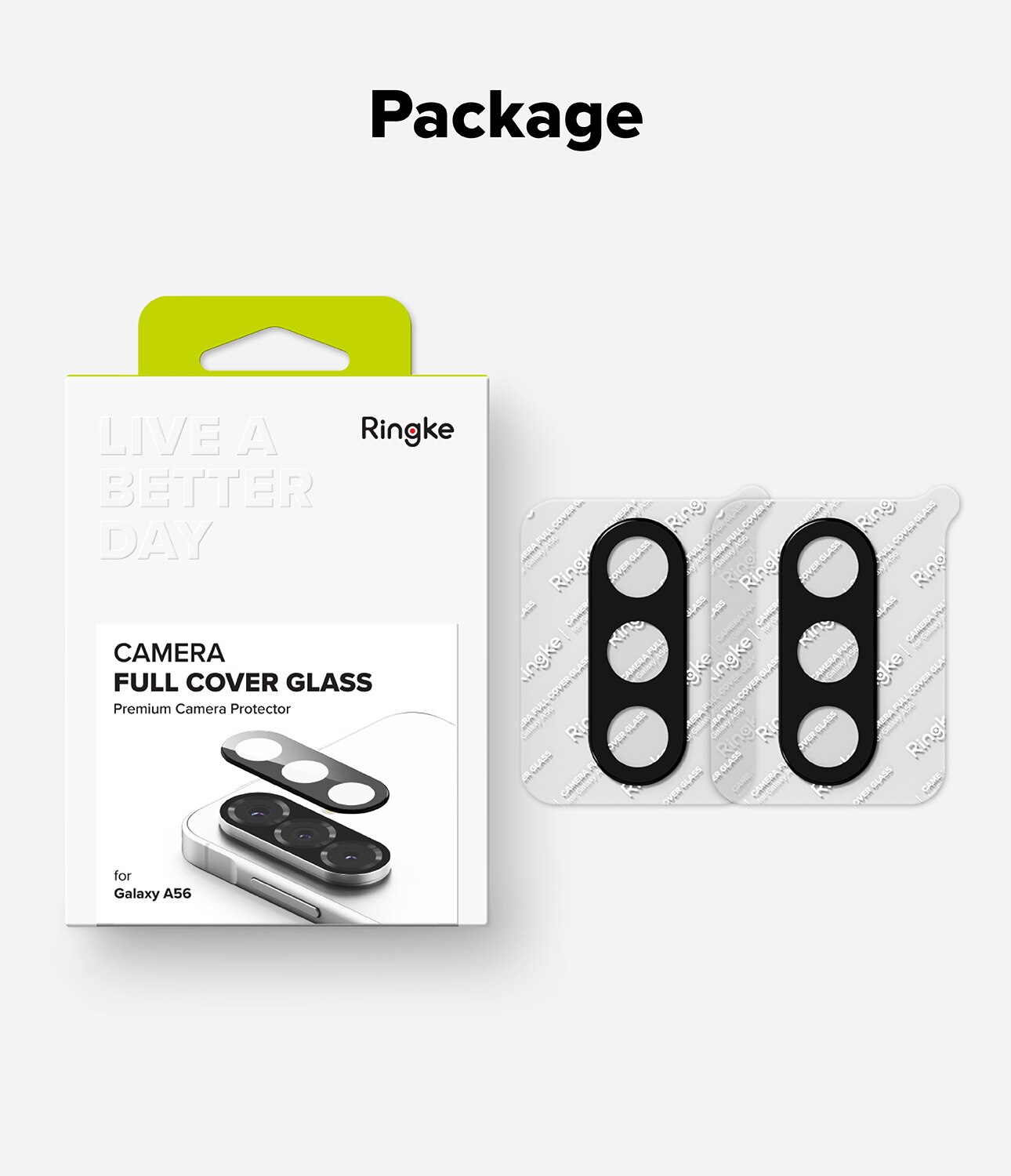 Camera Protector Glass (2 piezas) Samsung Galaxy A56