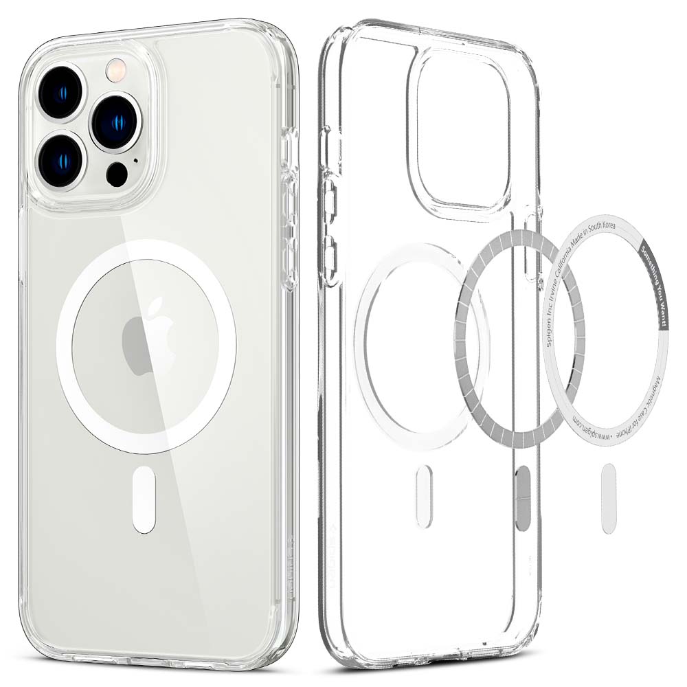 Spigen Funda Ultra Hybrid Mag iPhone 13 Pro Max White - Comprar online