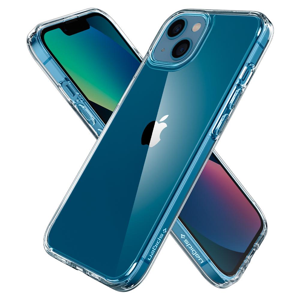 Funda Spigen Ultra Hybrid Para iPhone 13 - Transparente