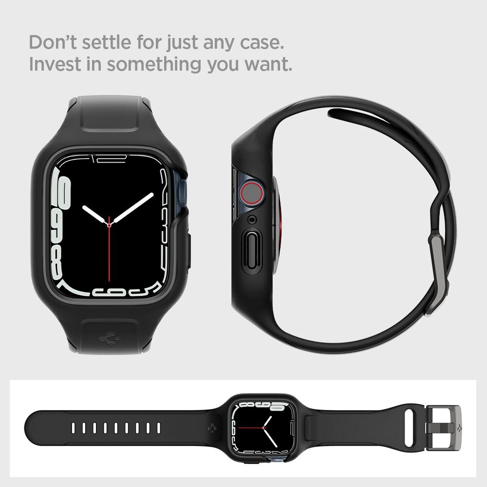 Funda Liquid Air Pro Apple Watch 45mm Series 9 Black