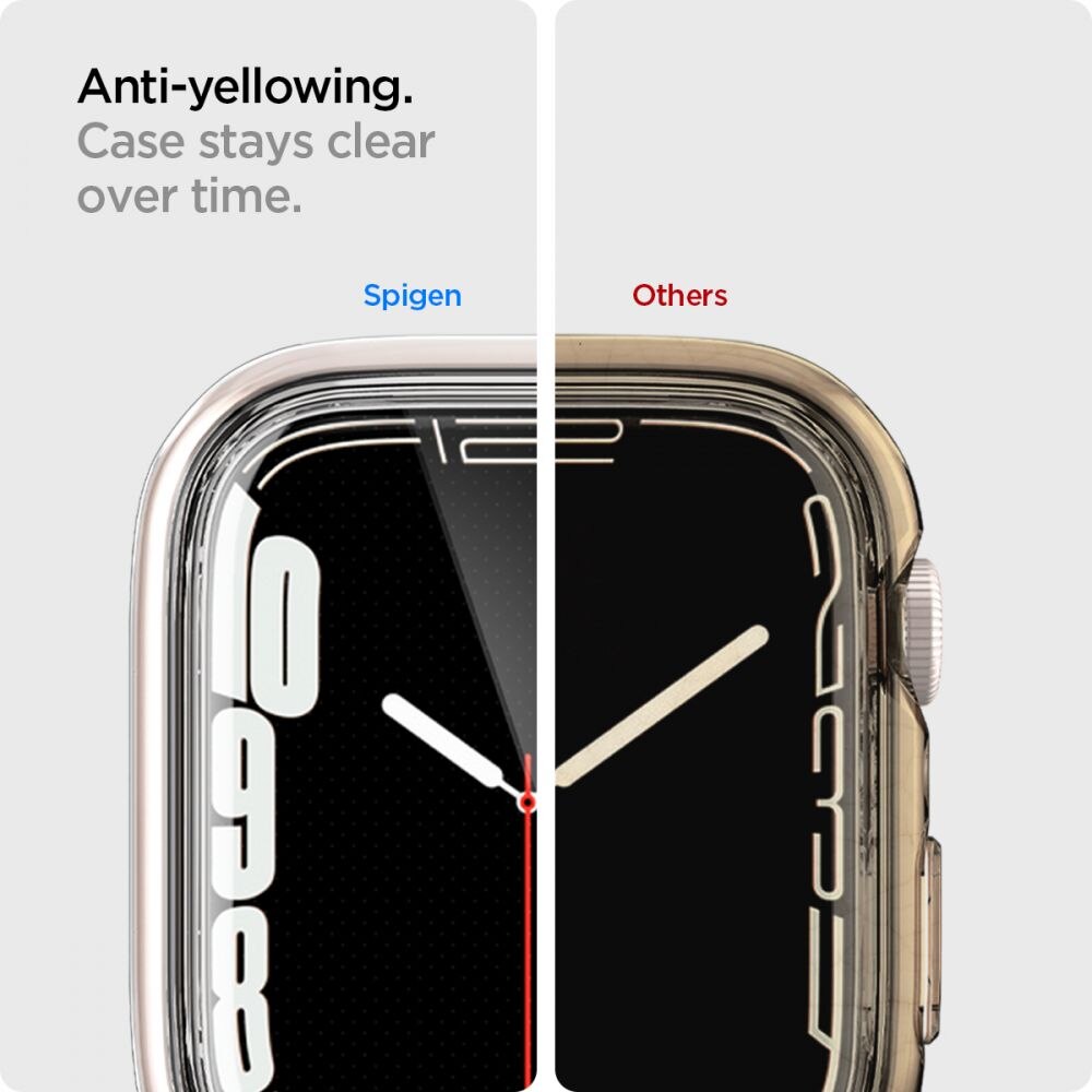 Funda Ultra Hybrid Apple Watch 45mm Series 9 Crystal Clear