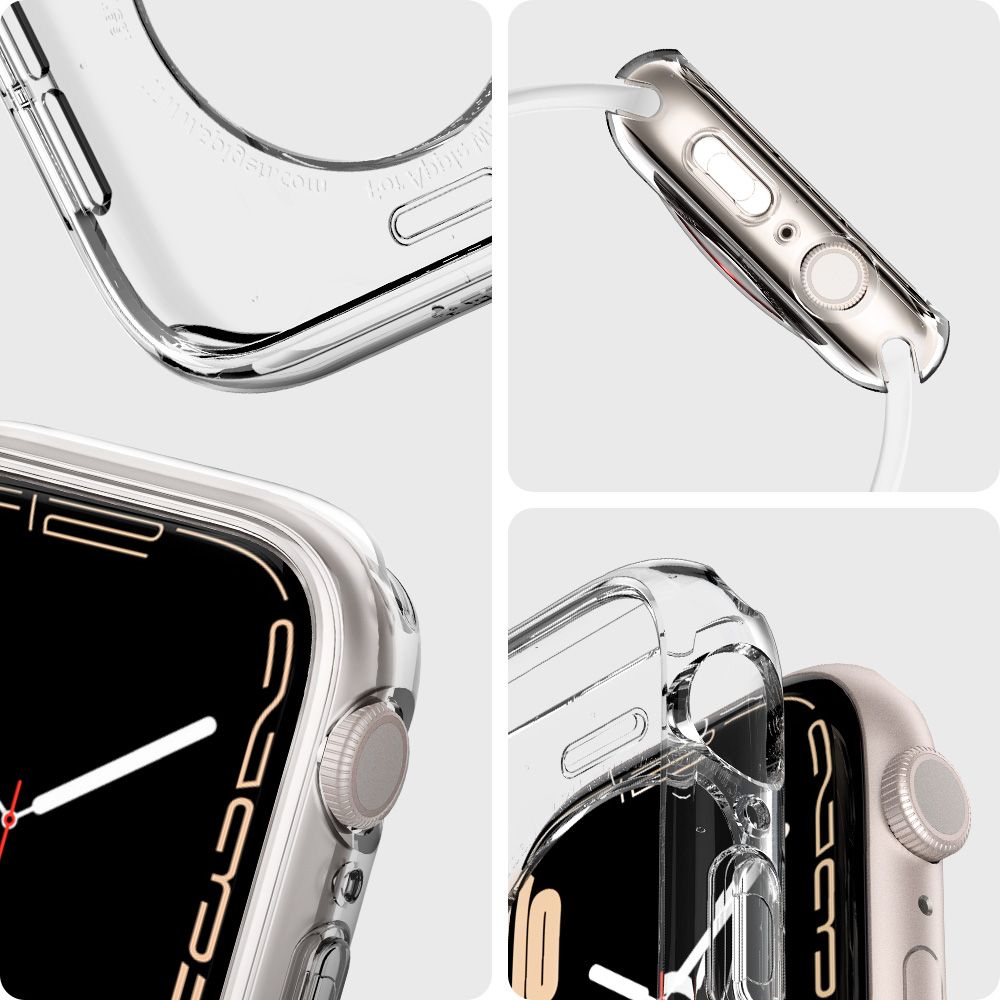 Funda Liquid Apple Watch 41mm Series 9 Crystal Clear