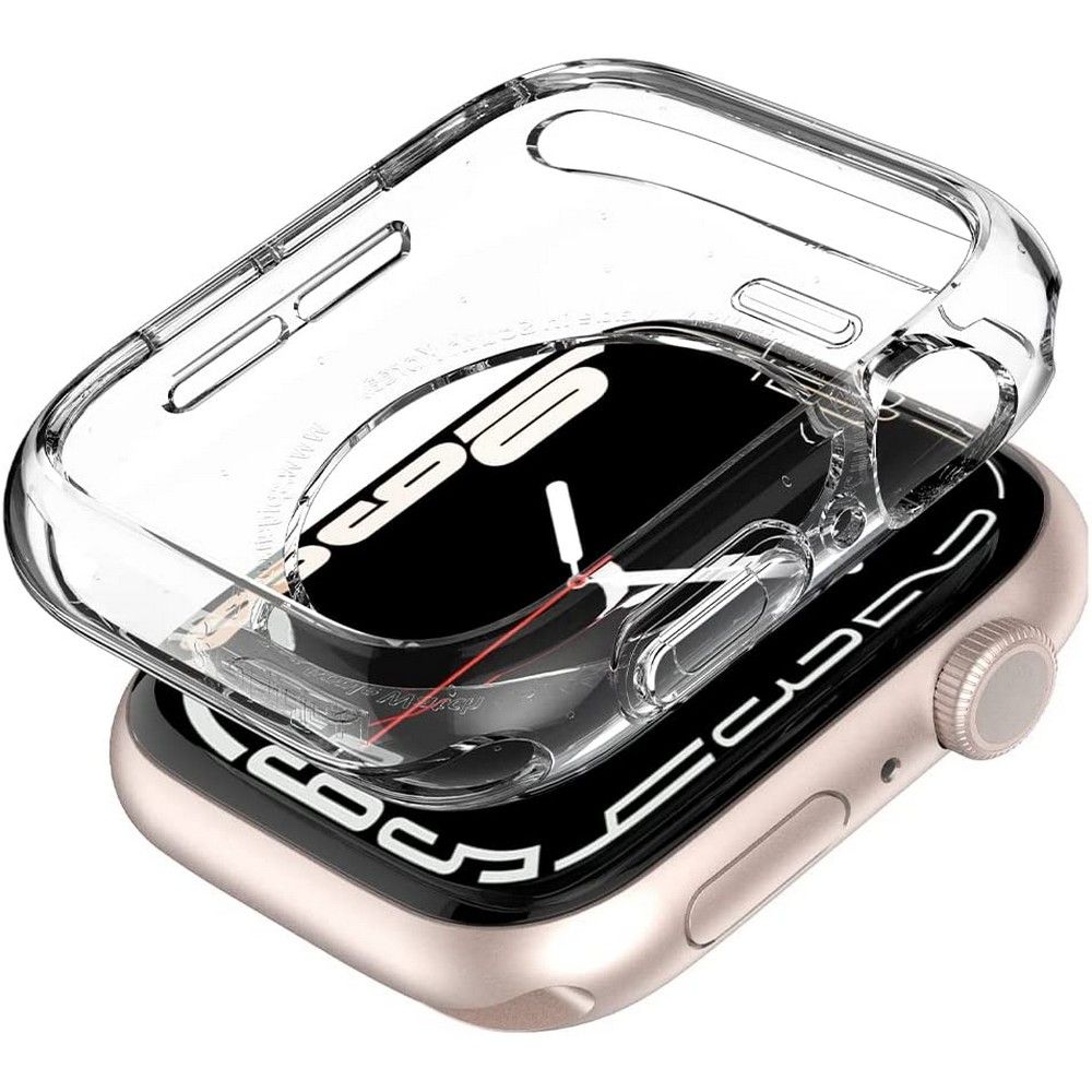 Funda Liquid Apple Watch 45mm Series 8 Crystal Clear